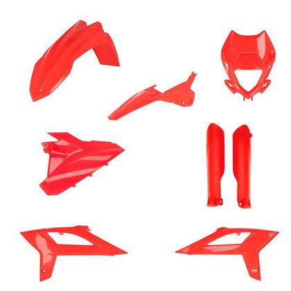 Kit plastiques Acerbis FULL KIT ROUGE - Rouge