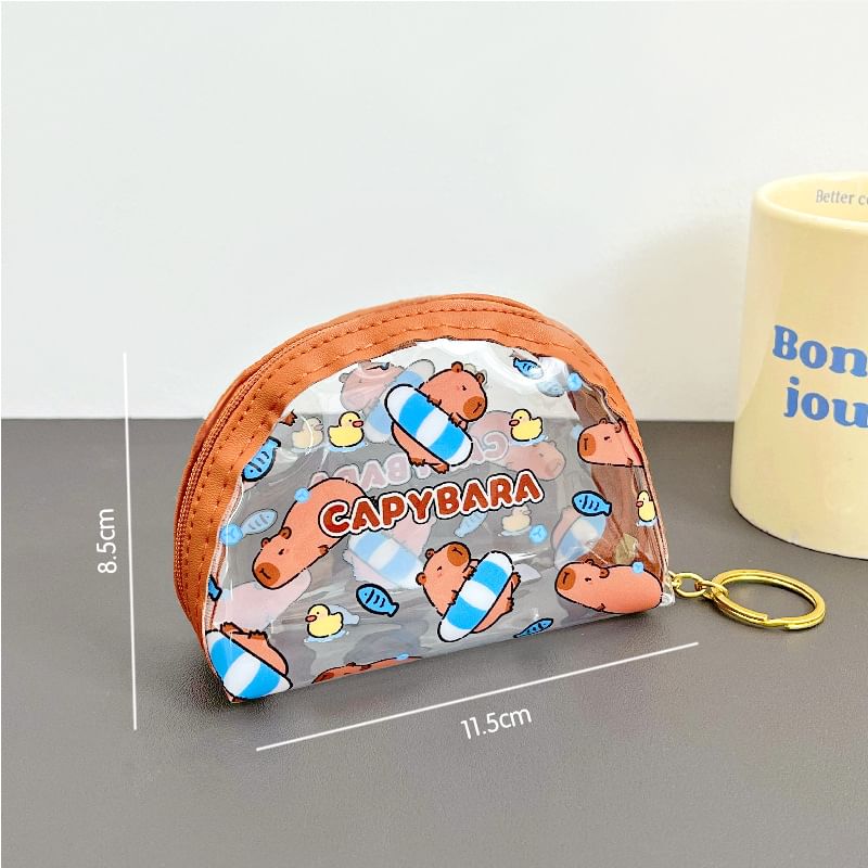 Eranso - Capybara Print PVC Portemonnee (Diverse Ontwerpen)