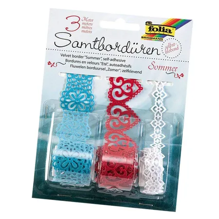Folia Samtbordüren Sommer 3 Rollen