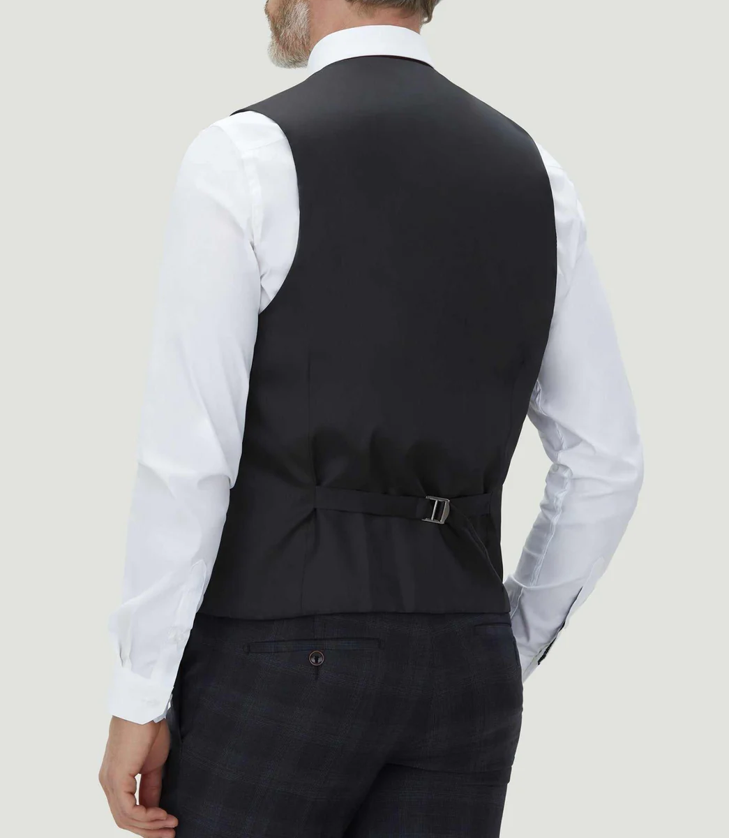 Gilet de ville gris anthracite 