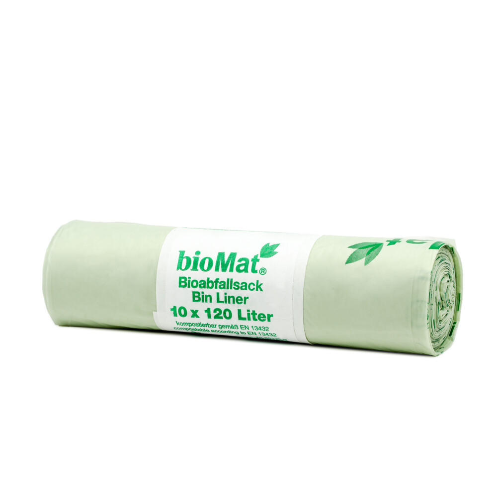 BioMat Compostable Waste Bag 120 - 140 liter10 stuks