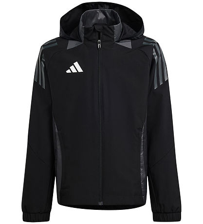 adidas Performance Cardigan - Tiro24 C AWJKTY - Schwarz/TMDRGR