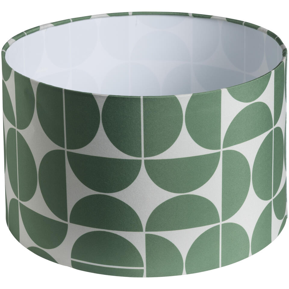 Lampenkap Retro Groen ø 25 cm