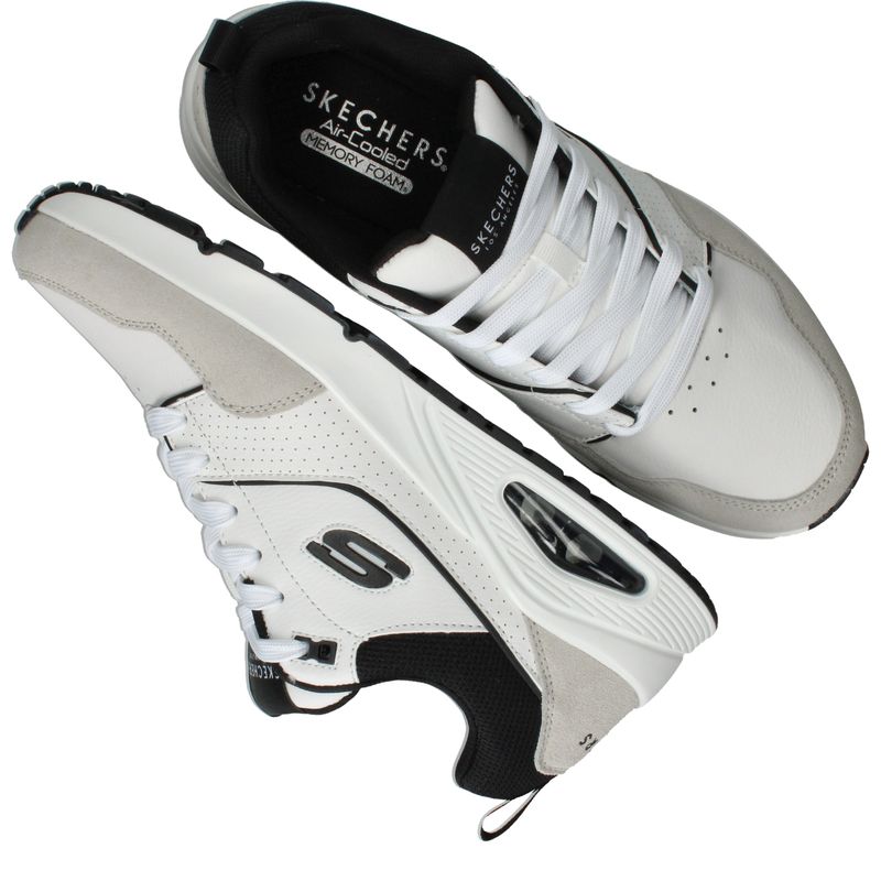 Skechers Uno Retro One Sneakers Wit Heren