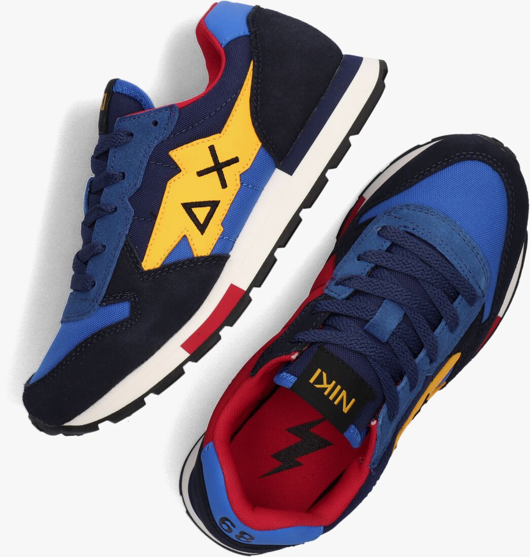 SUN68 blauwe sun68 lage sneakers boy's niki grazy boy