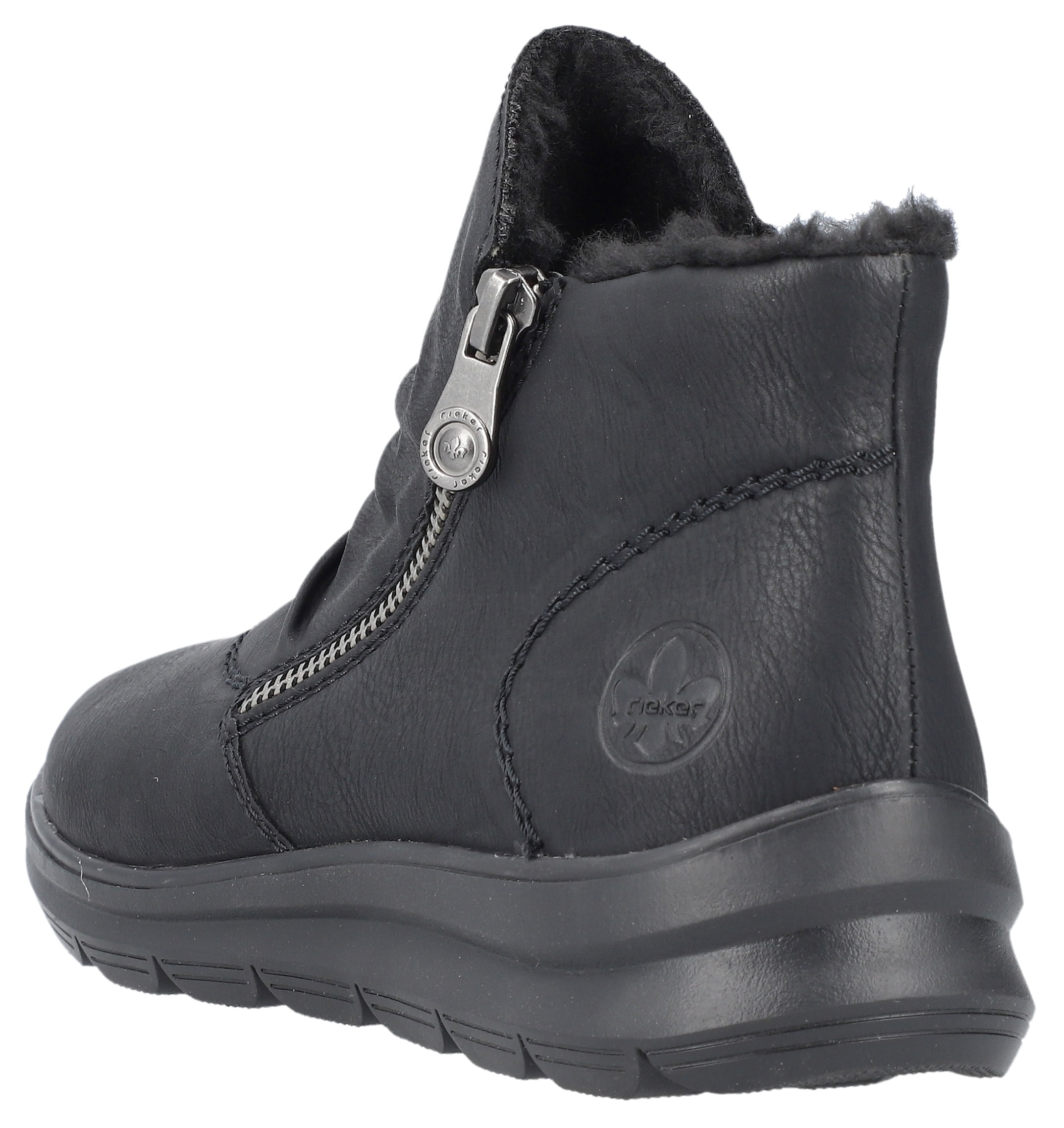 Rieker Winterboots  Stiefelette, Warmfutter, Boots mit herausnehmbarer Textilsohle