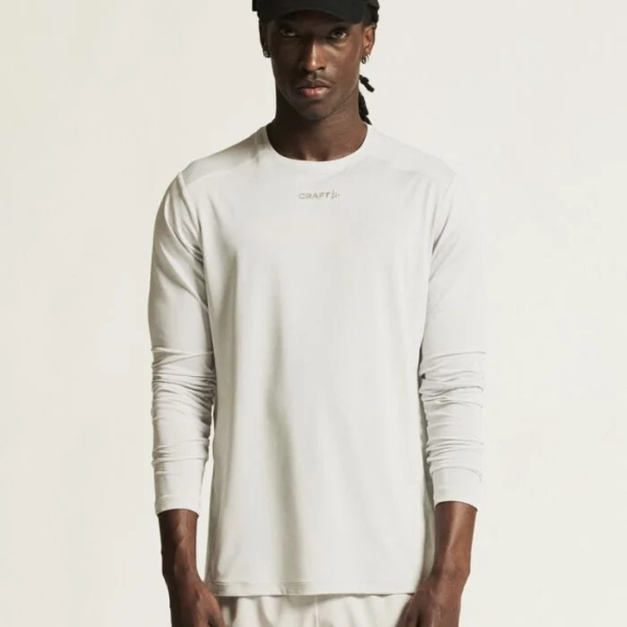 Craft Herre Trøjer Adv Essence LS Tee Grå