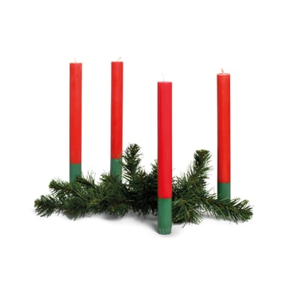 Stabkerze Adventskranz