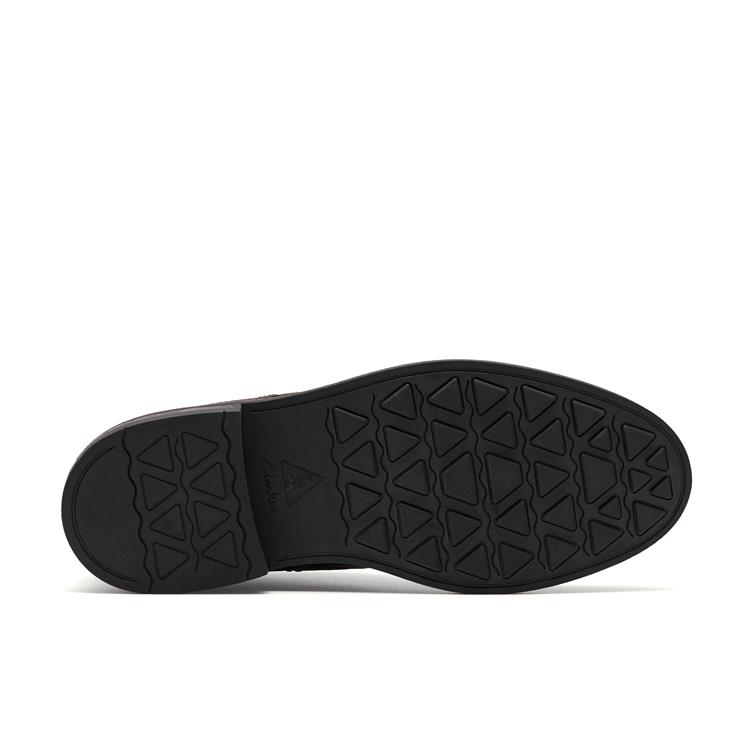 Clarks Newford Mid Wp brown wlined lea