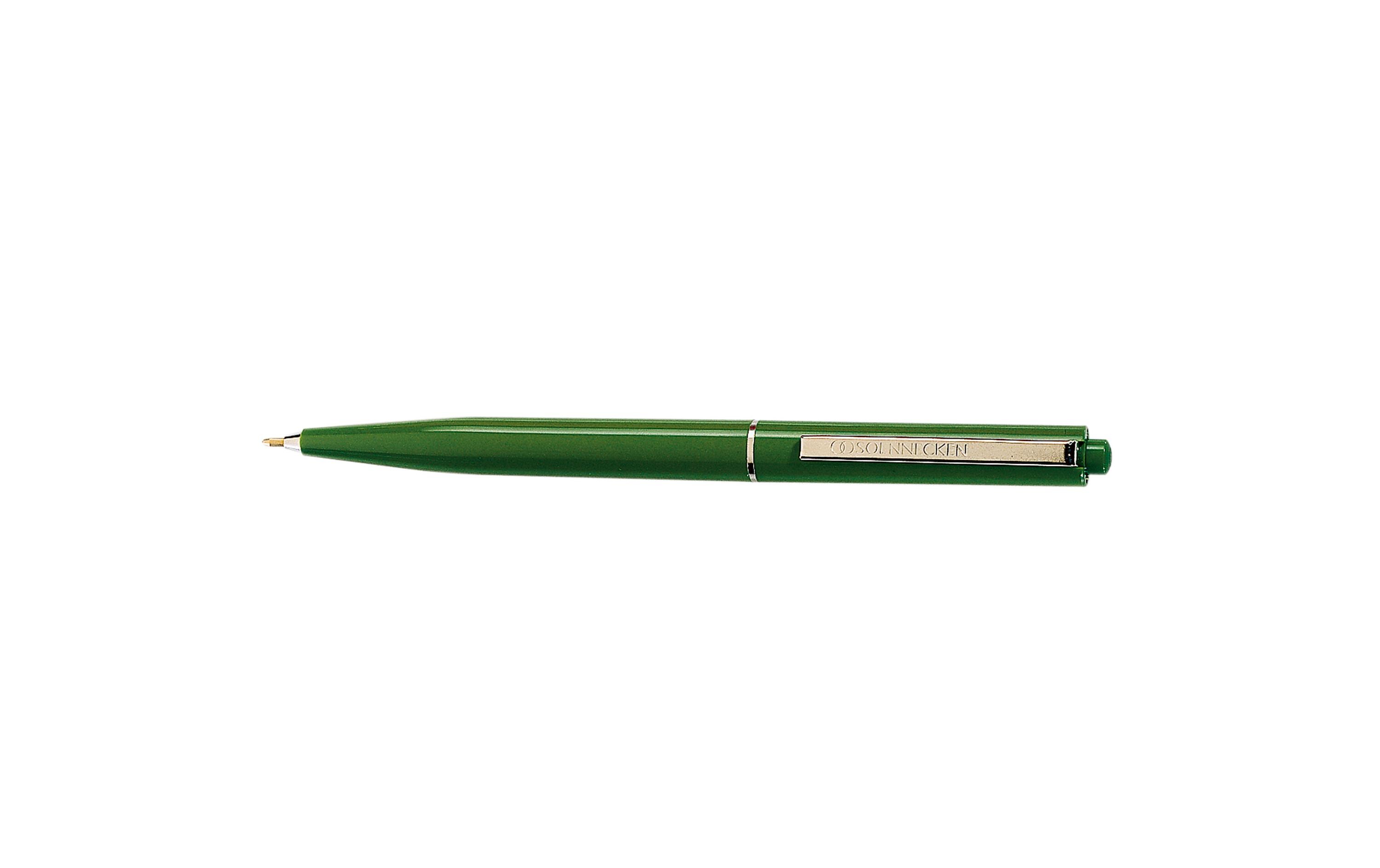 Kugelschreiber Nr. 25, Medium (M), Grün, 10 StückEleganter Kugelschreiber
