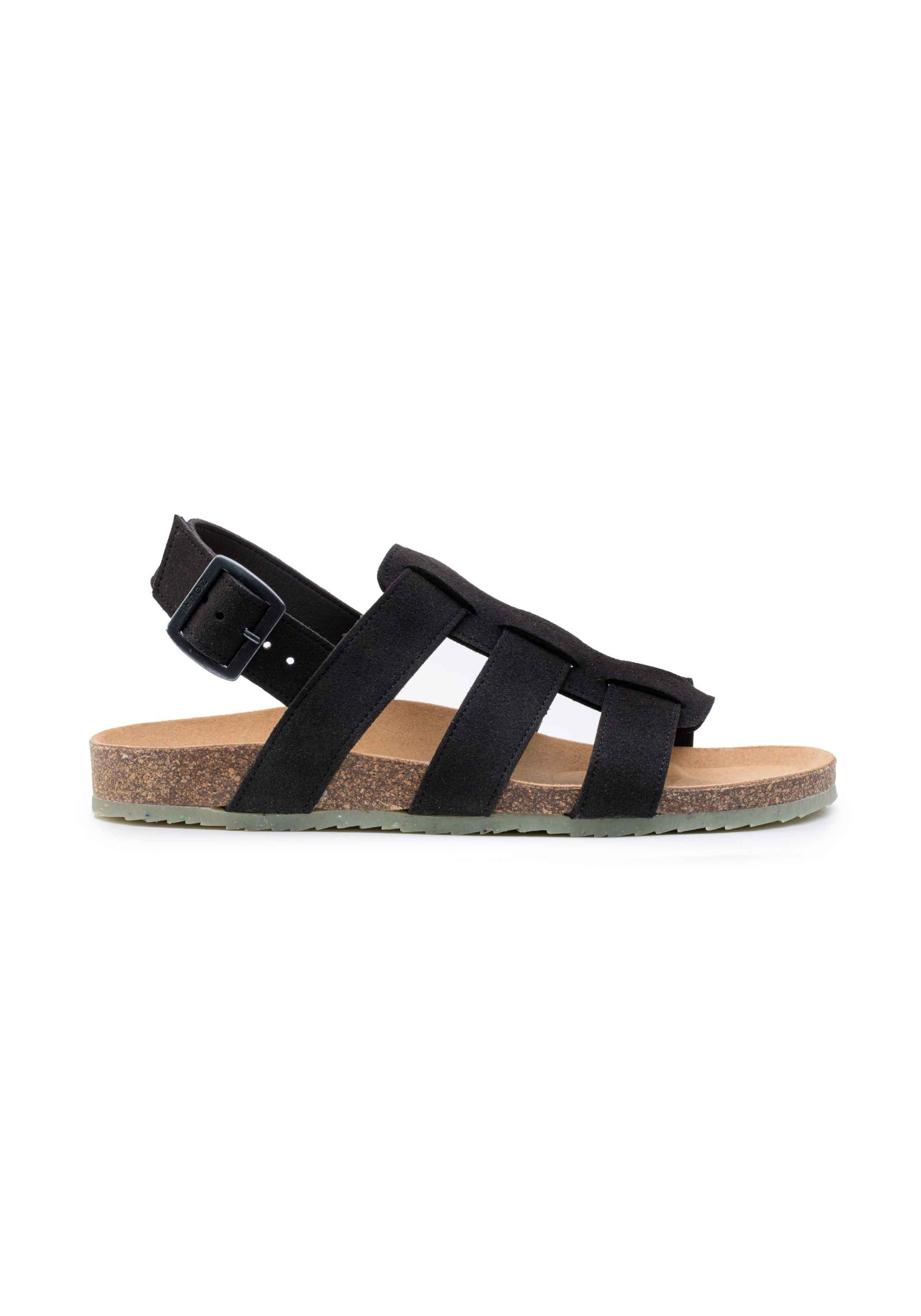 Zouri from the Ocean Sandalen Nilo Black - vegan