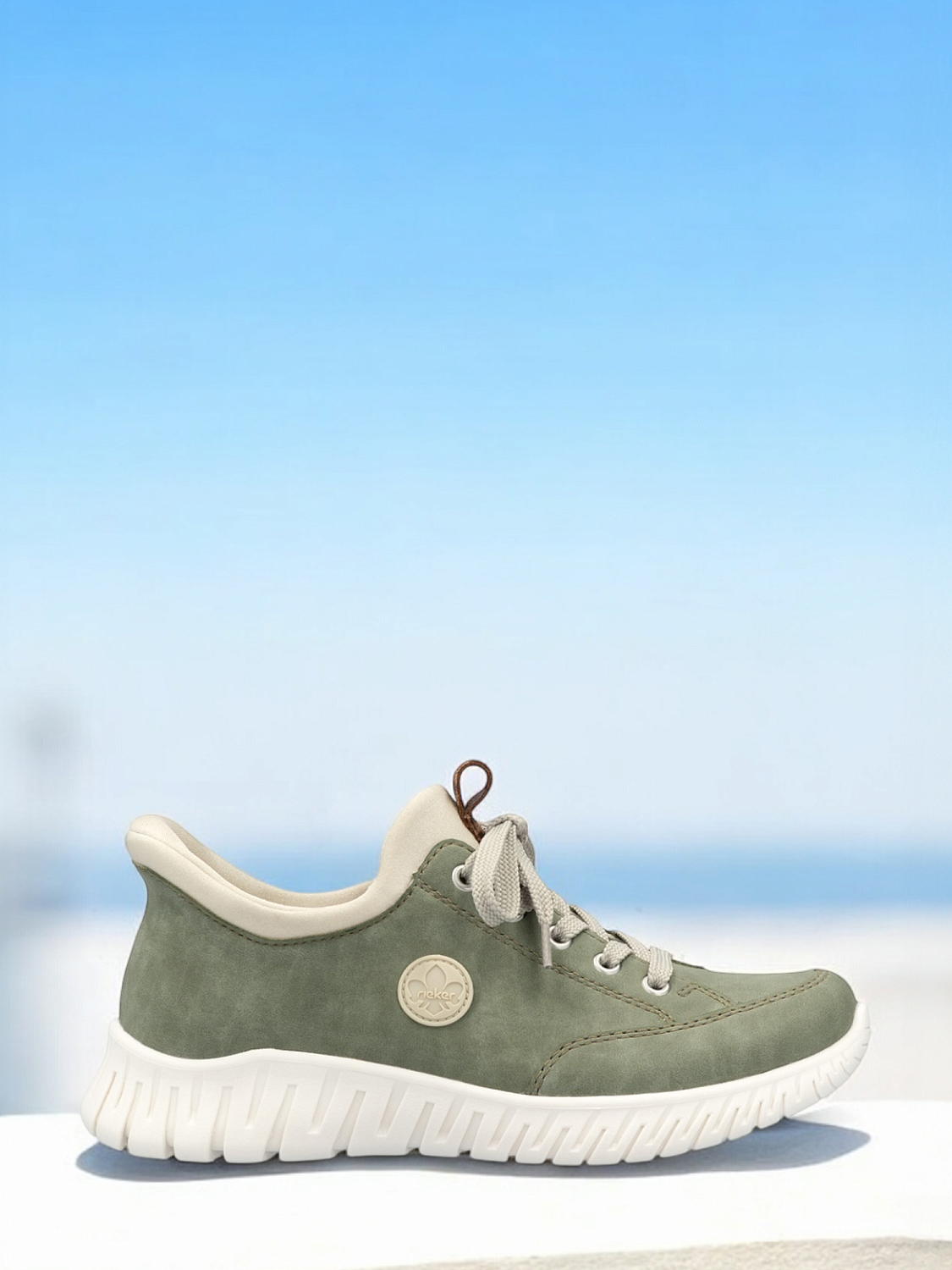 Rieker Olive Ready2Go Slip-on