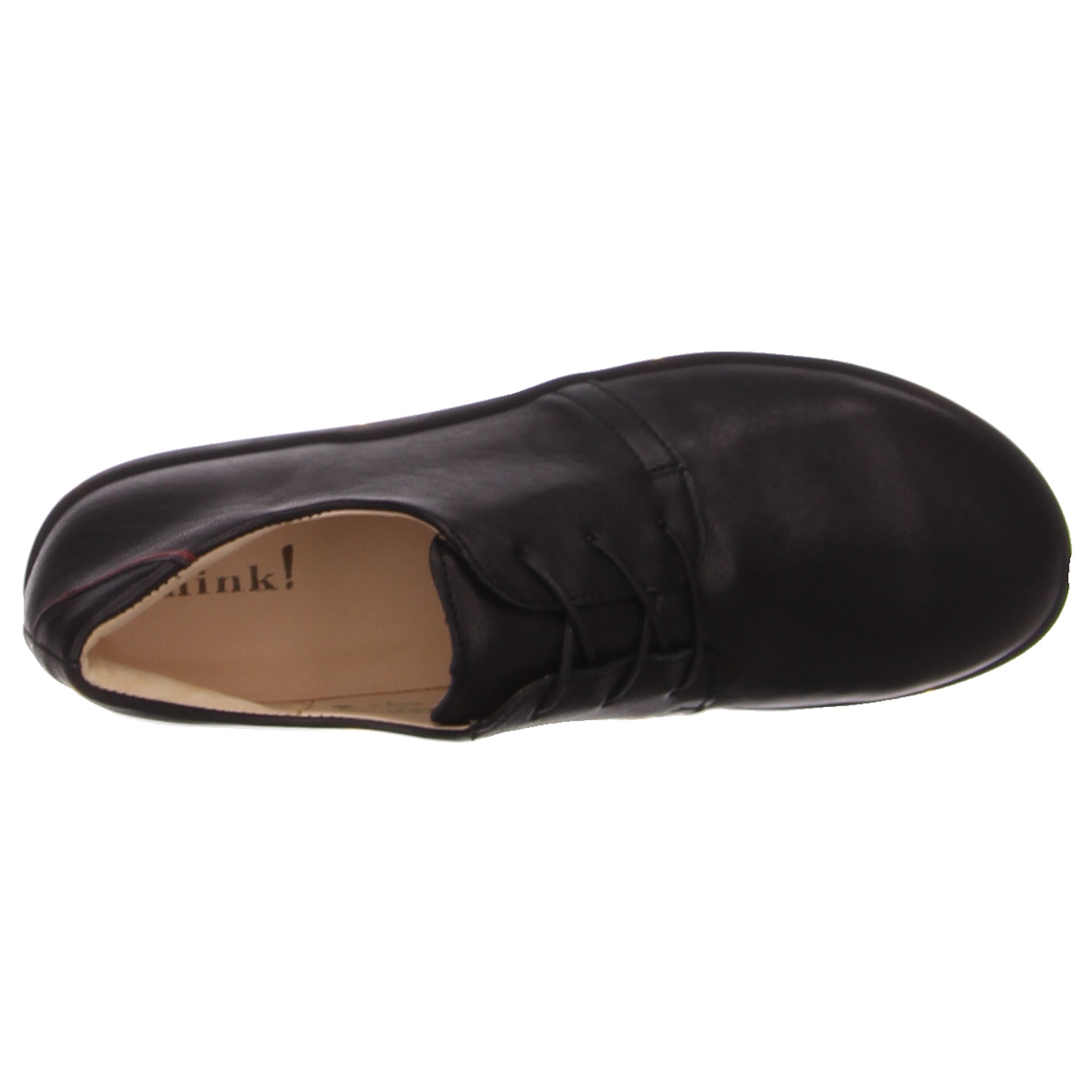 Think Schnürschuhe schwarz schwarz