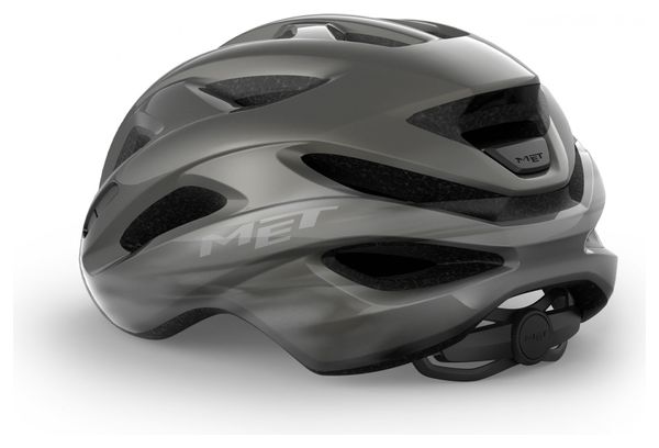 Casque MET Idolo Titanium Brillant