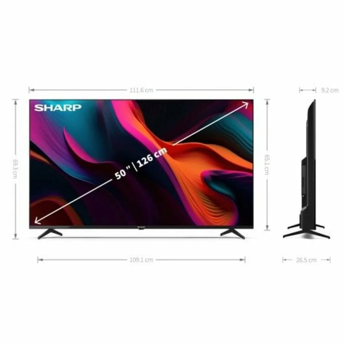 SHARP 50GL4260E - 127 cm