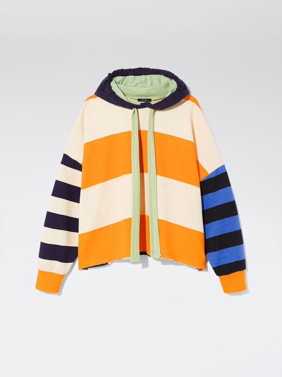 Sudadera Algodón Estampada - Multicor
