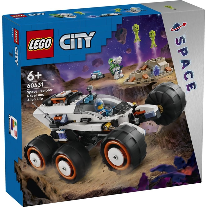 LEGO® City Space 60431 - Weltraum-Rover mit Außerirdischen