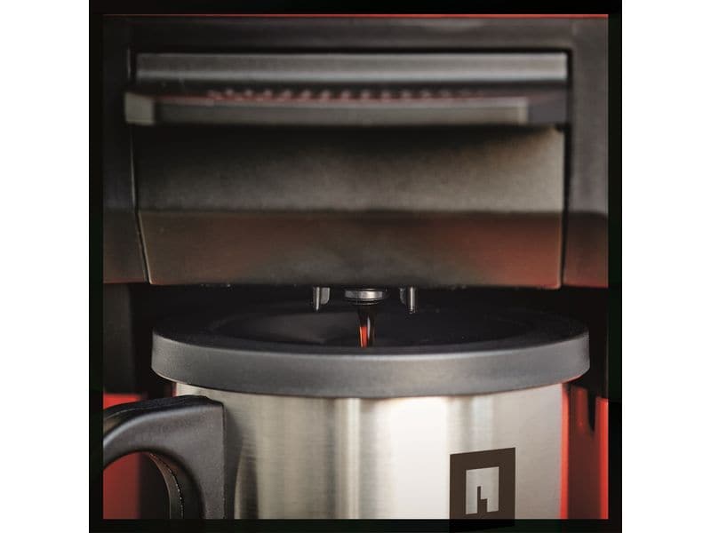 Einhell Filterkaffeemaschine TE-CF 18 Li-Solo Rot 18 V Power X-Change Akku-Kaffeemaschine