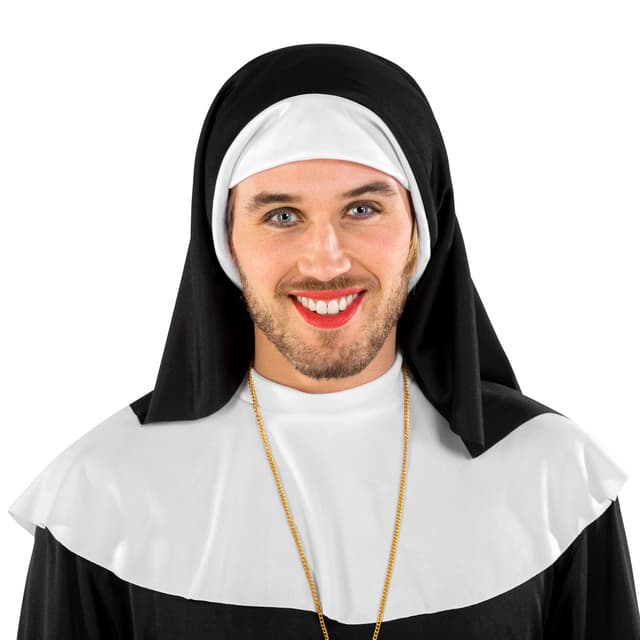 Nonne kostume mand