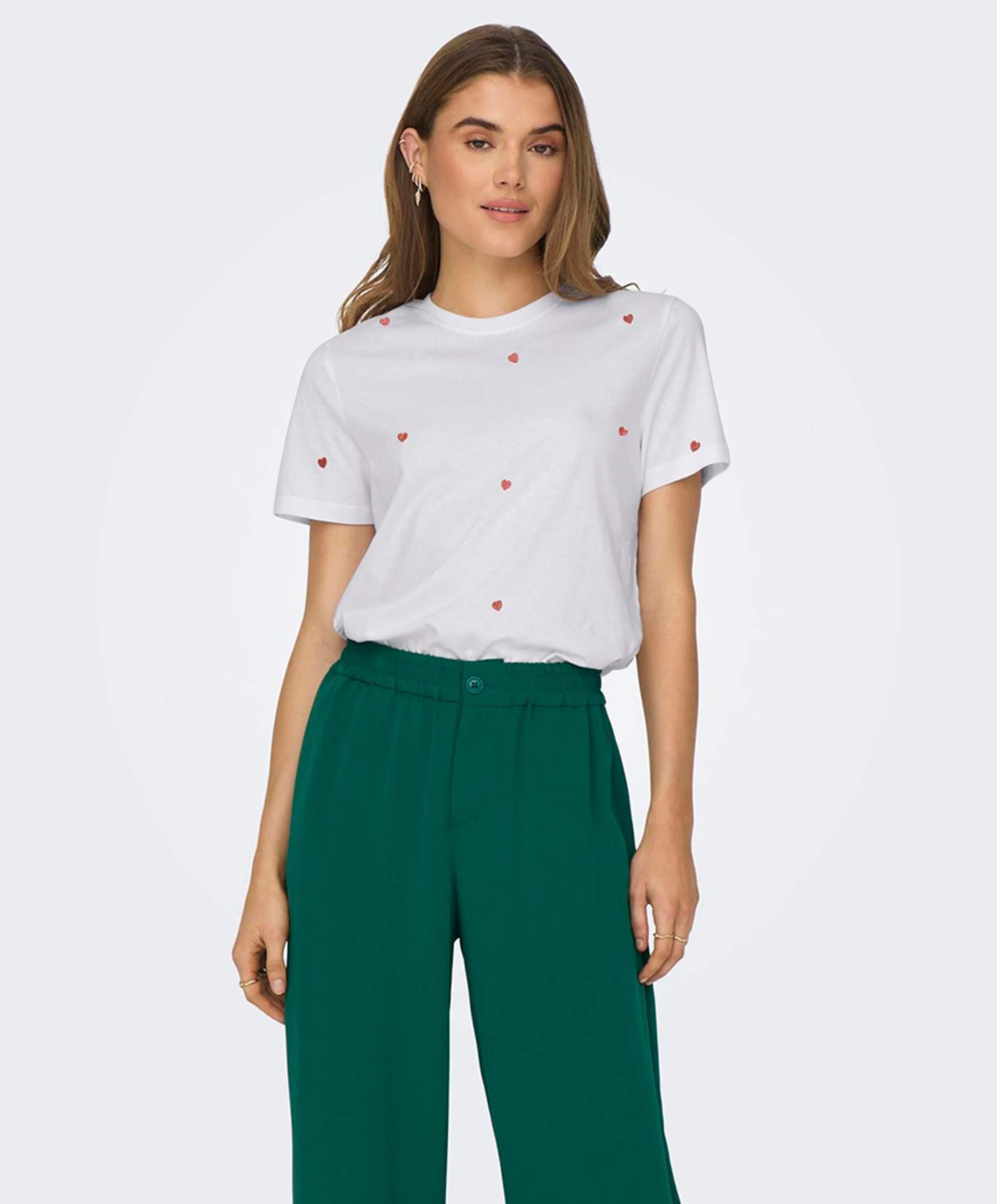 Only Dames T-shirt wit