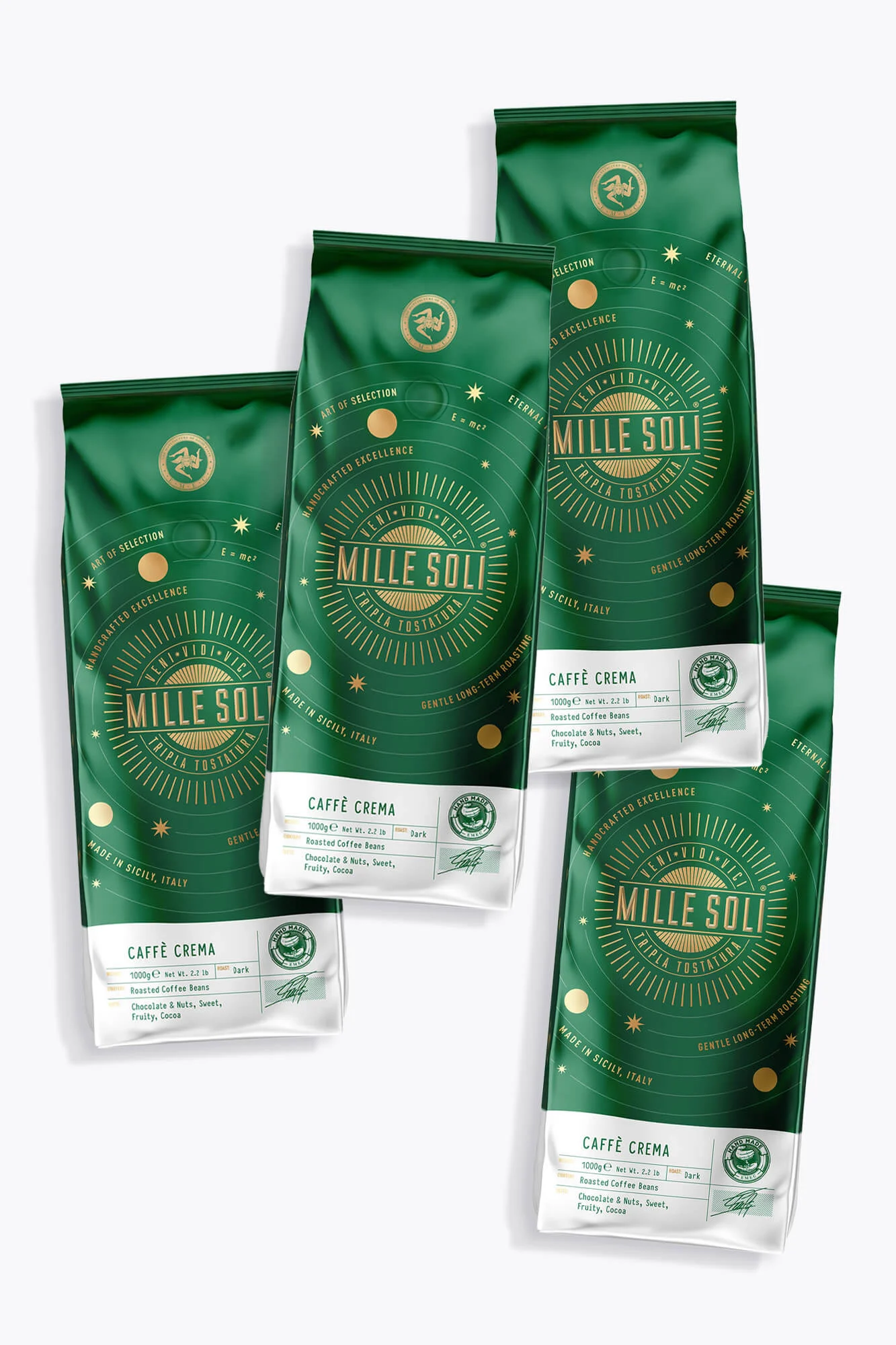Mille Soli Caffe Crema Vorteilspaket 4kg