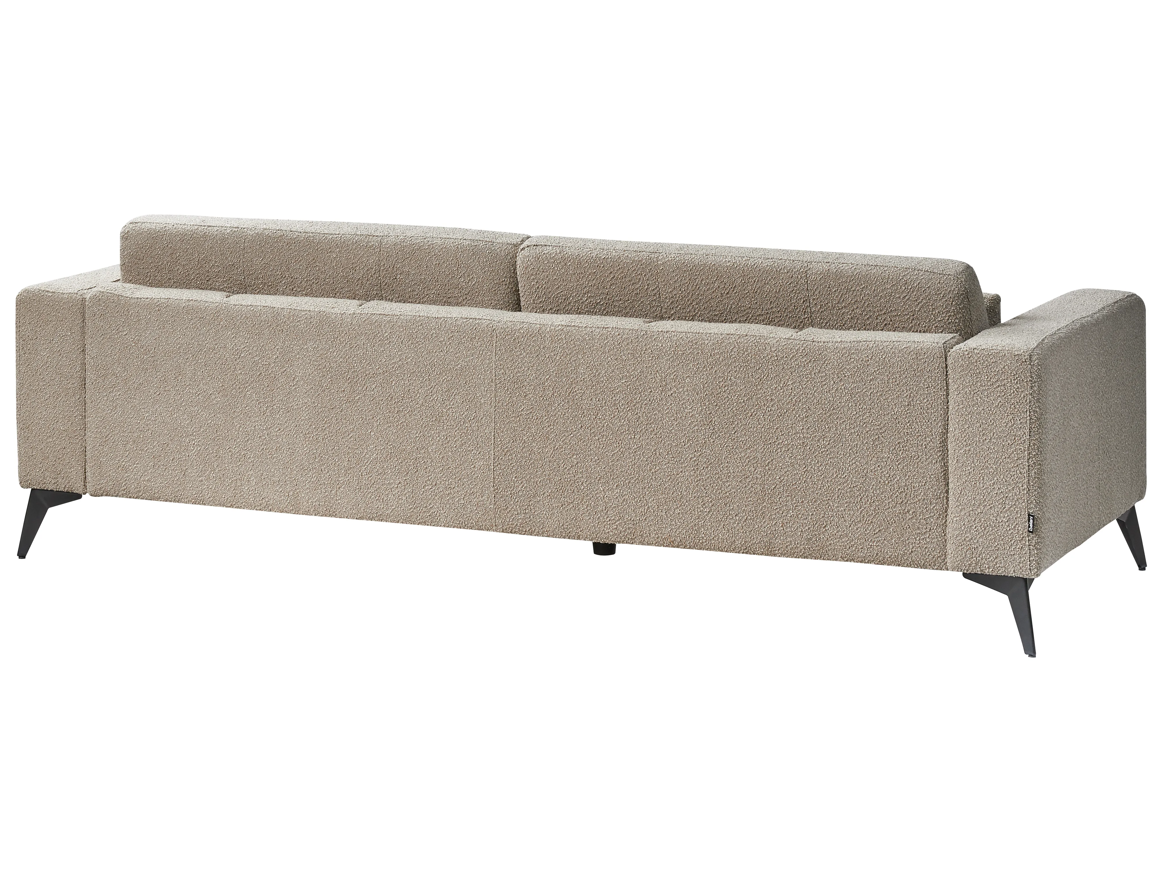 Bank 3-zits ANGE Bouclé Taupe