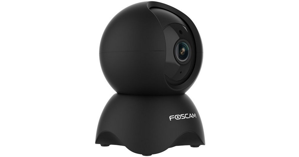 FoscamX5, 5MP WiFi camera met AI Persoonsdetectie  (Zwart)