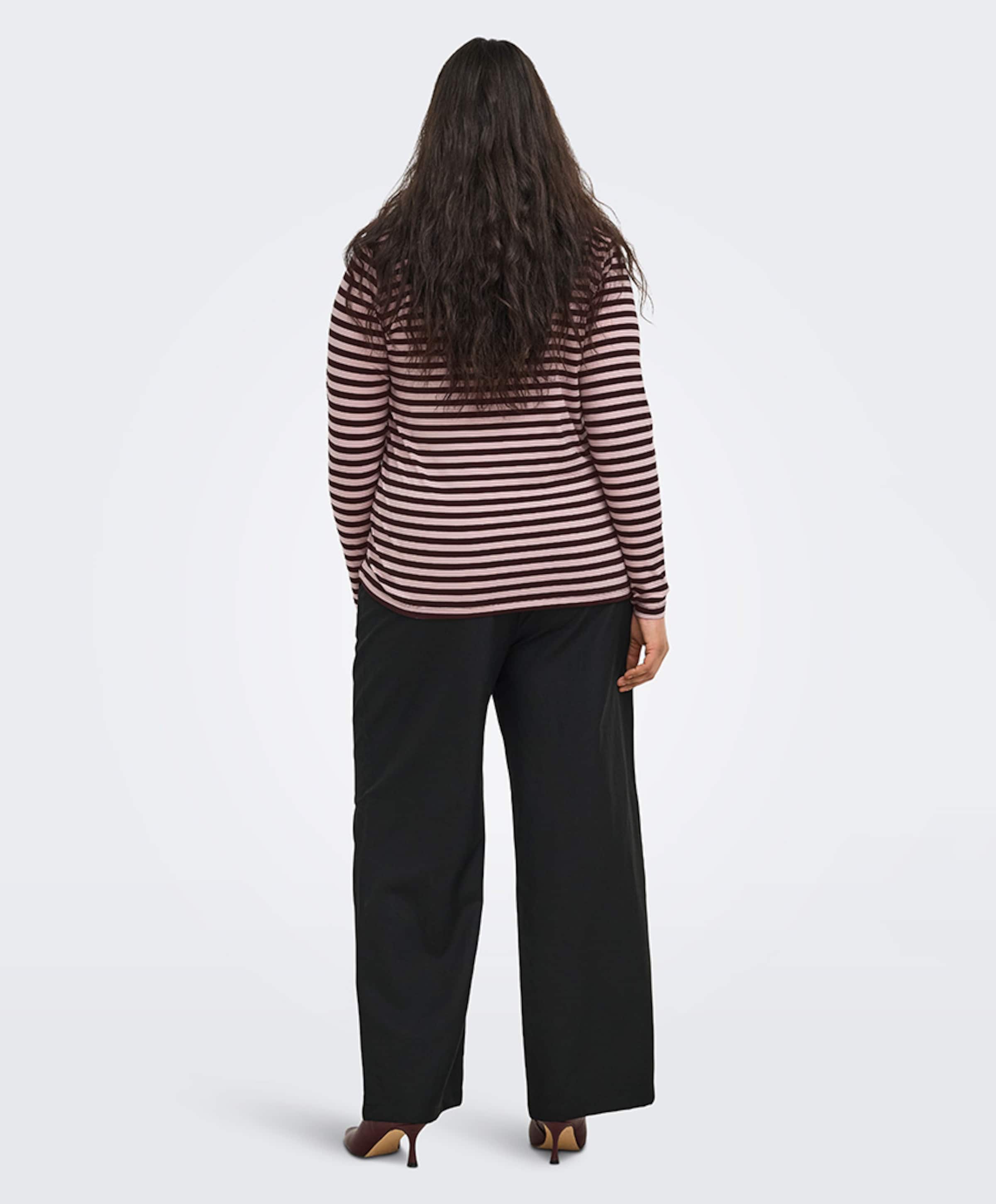 Only Carmakoma Dames longsleeve bruin