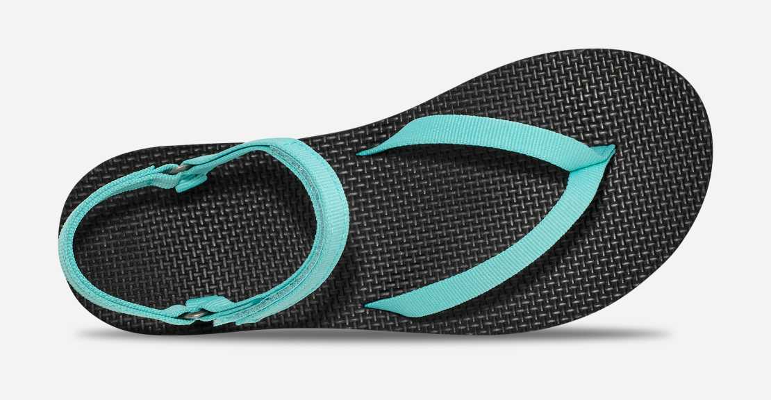 Dames Flatform Slim Sandal