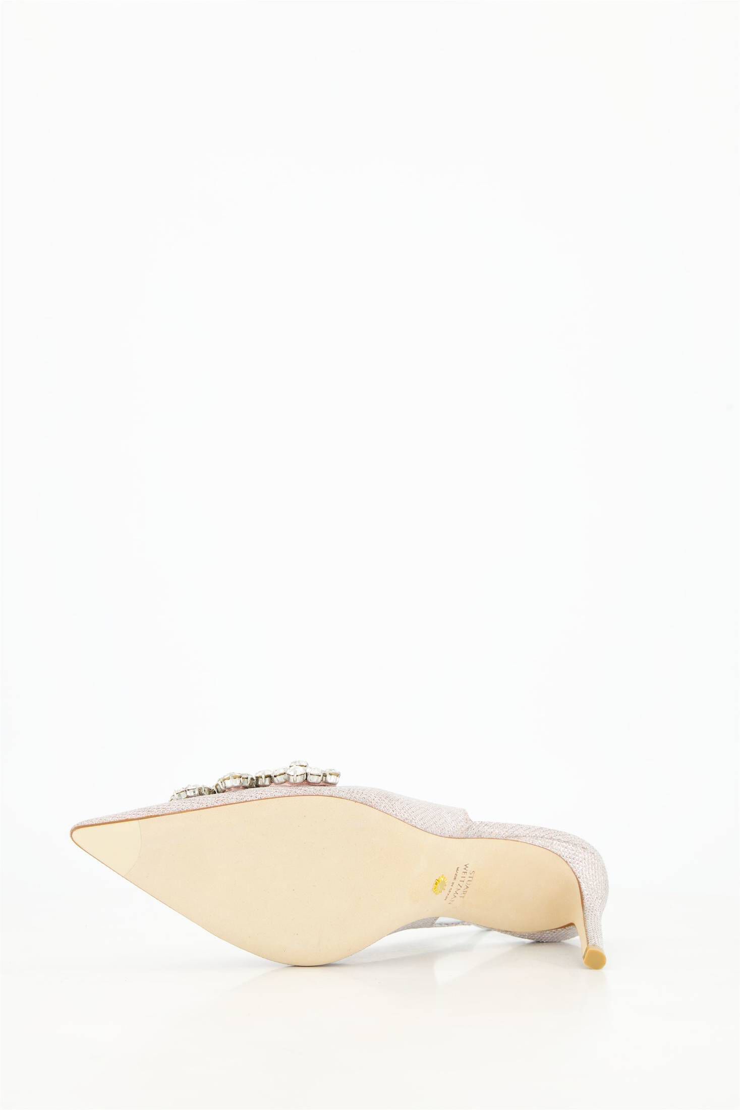 Stuart Weitzman| Damen Slingback Pumps STUART CRYSTAL FLEUR 85