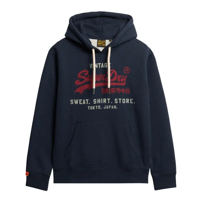 Superdry Vintage Logo Heritage Relaxed Hoodie Heren