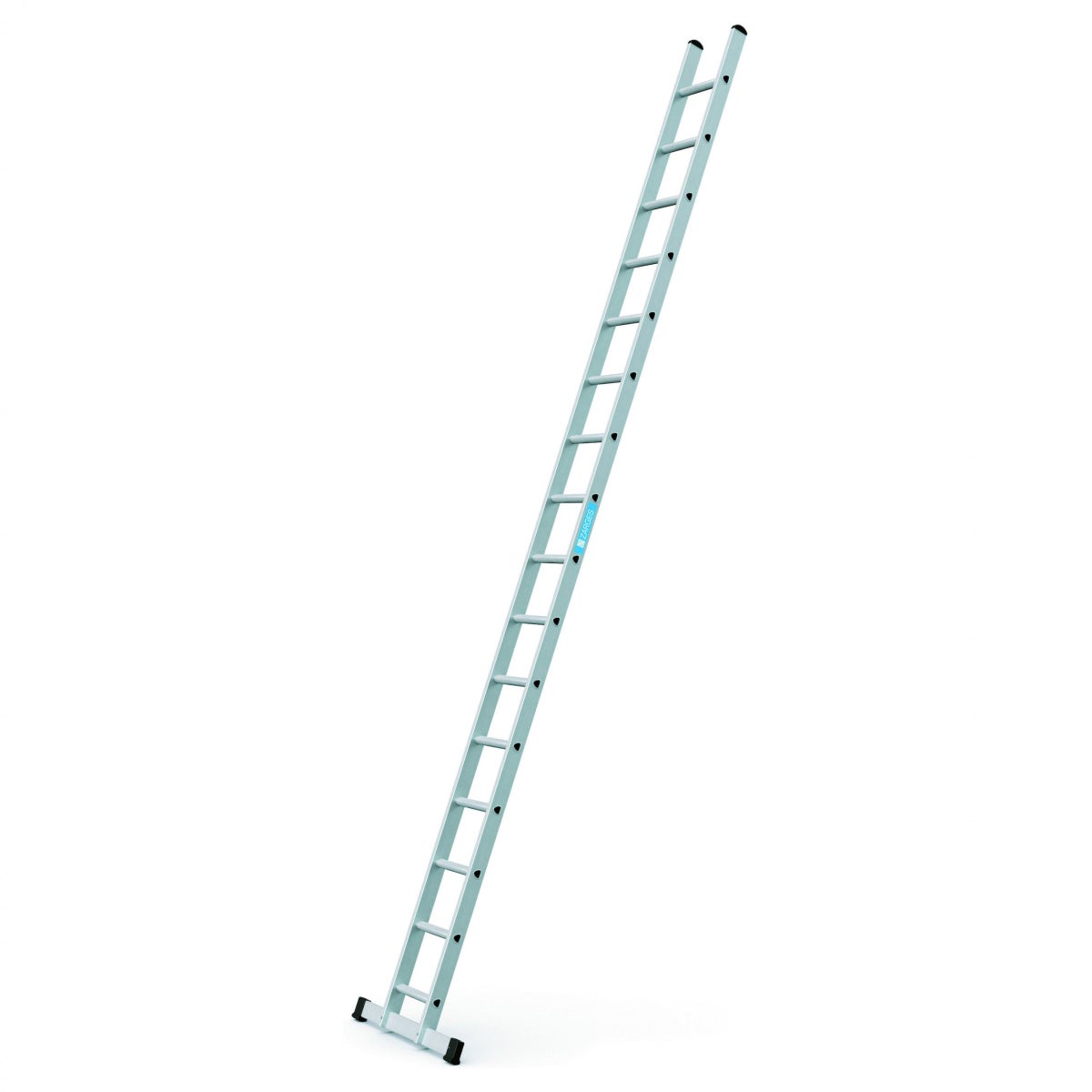 Zarges Strato DL opsteekladder met gekromde sporten, 16 sporten