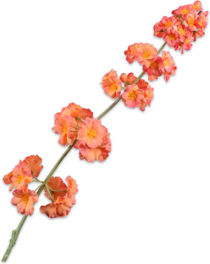 Silk-Ka kunstbloem Primula roze 110 cm