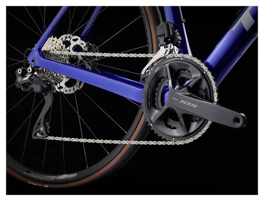 Vélo de Route Trek Domane SL 6 Shimano 105 Di2 12V 700 mm Bleu Hex