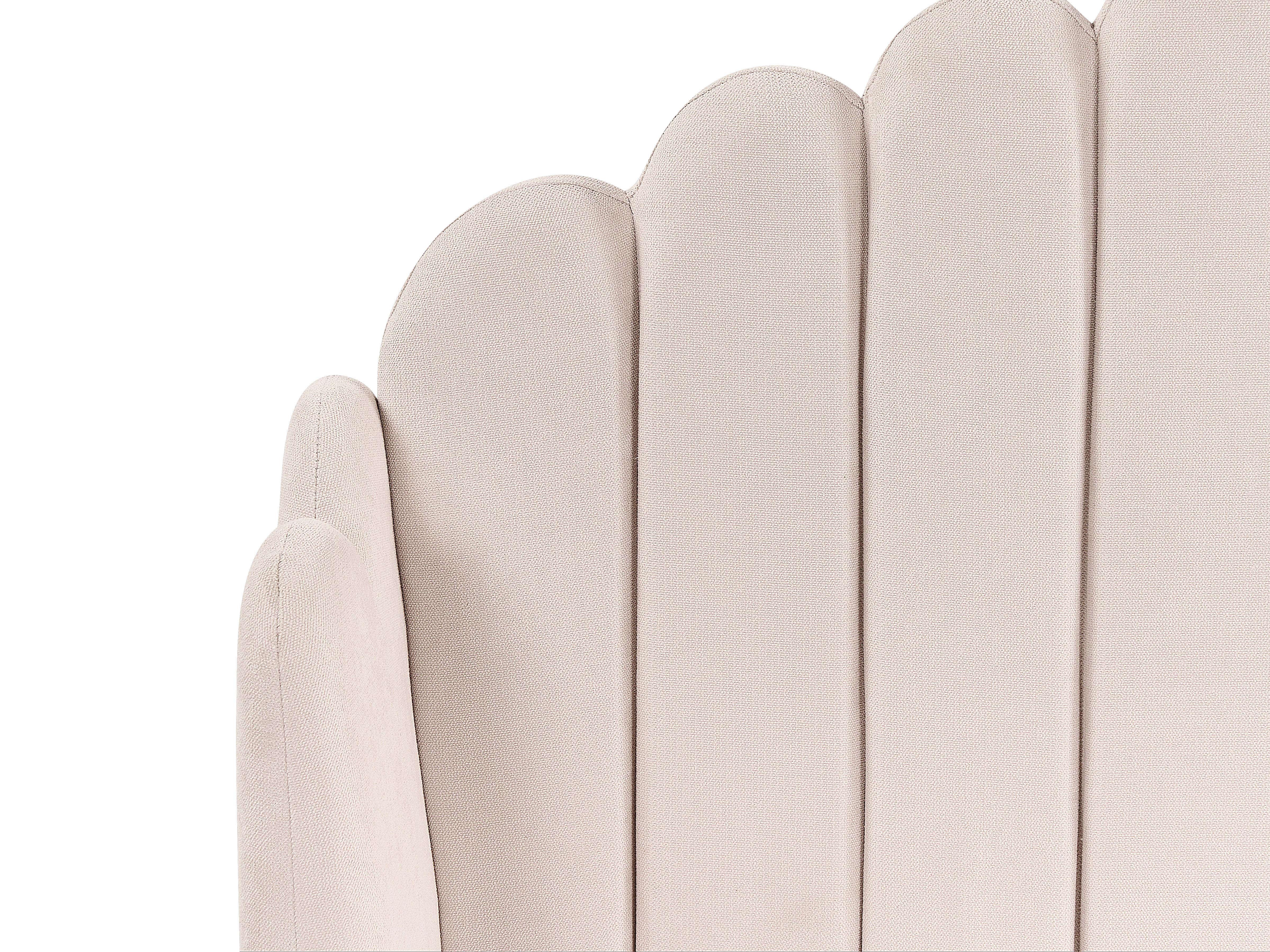 Bed Stof AMBILLOU 180 x 200 cm Lichtbeige
