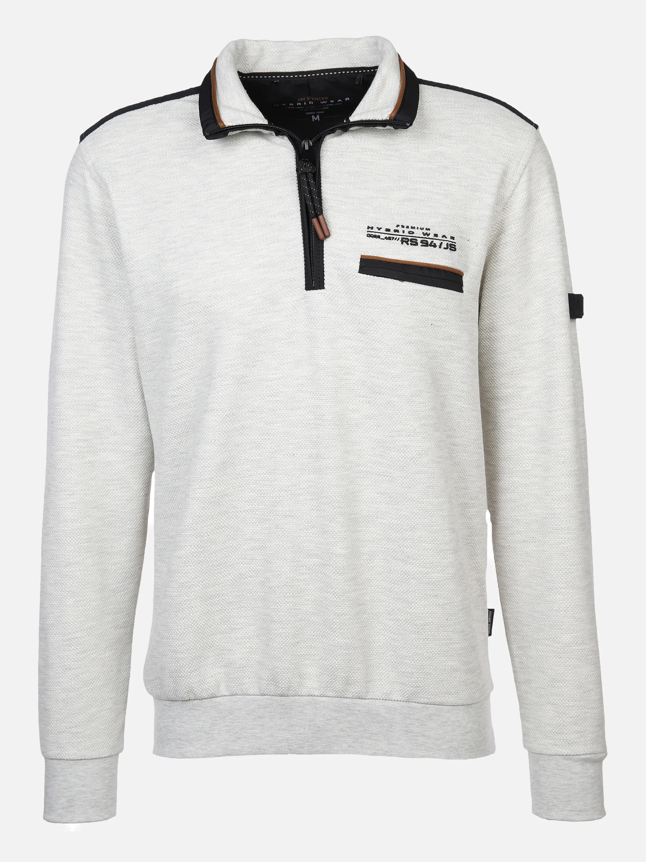 Herren Sweattroyer mit Brusttasche
