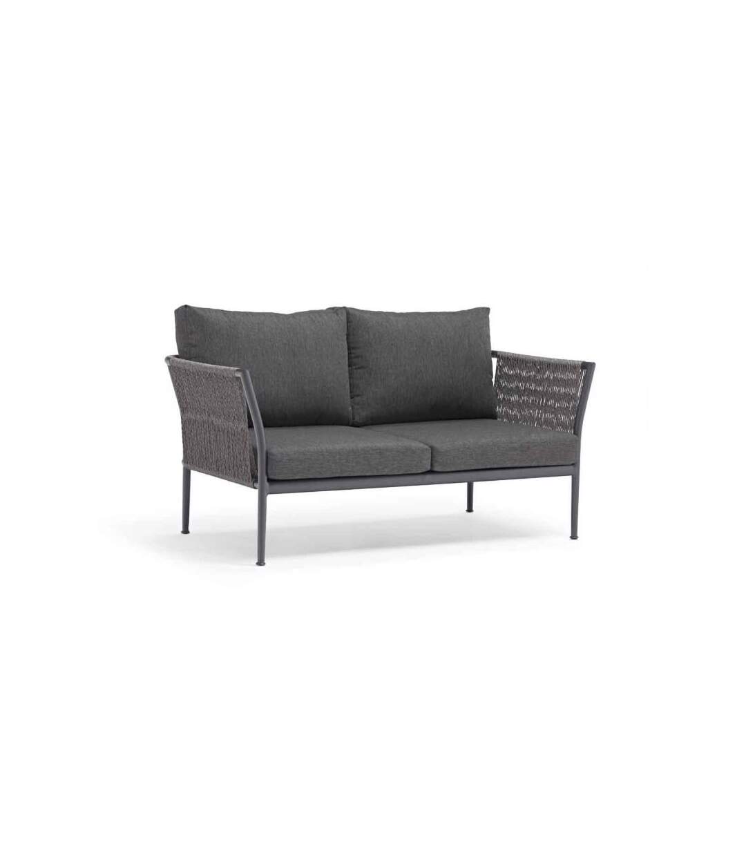 Paris Prix - Salon De Jardin 4 Places ferrat 158cm Anthracite