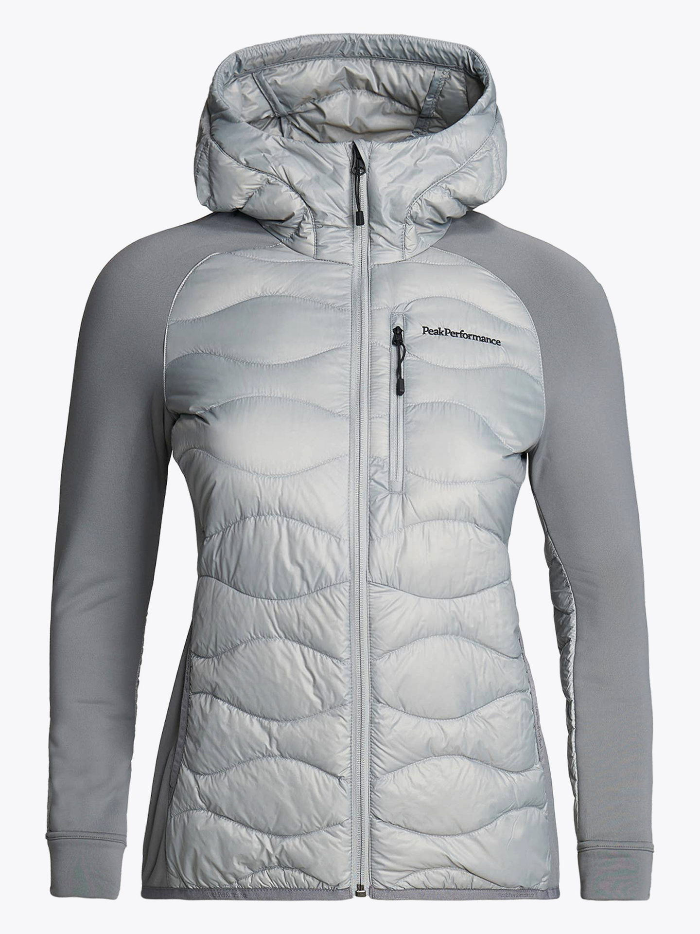 W Helium Down Hybrid Hood J