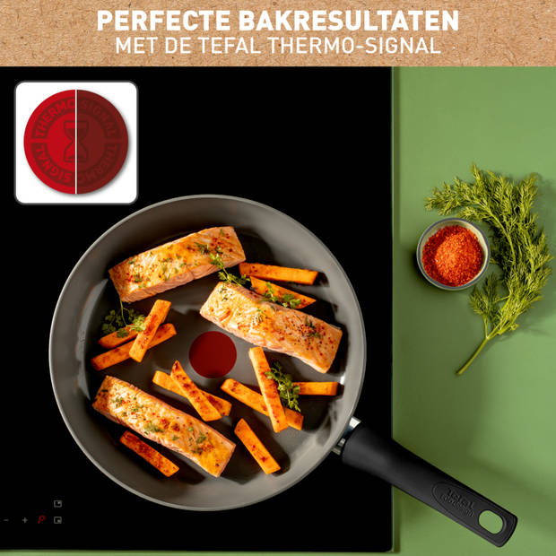 Tefal Reinvent keramische koekenpan 28 cm