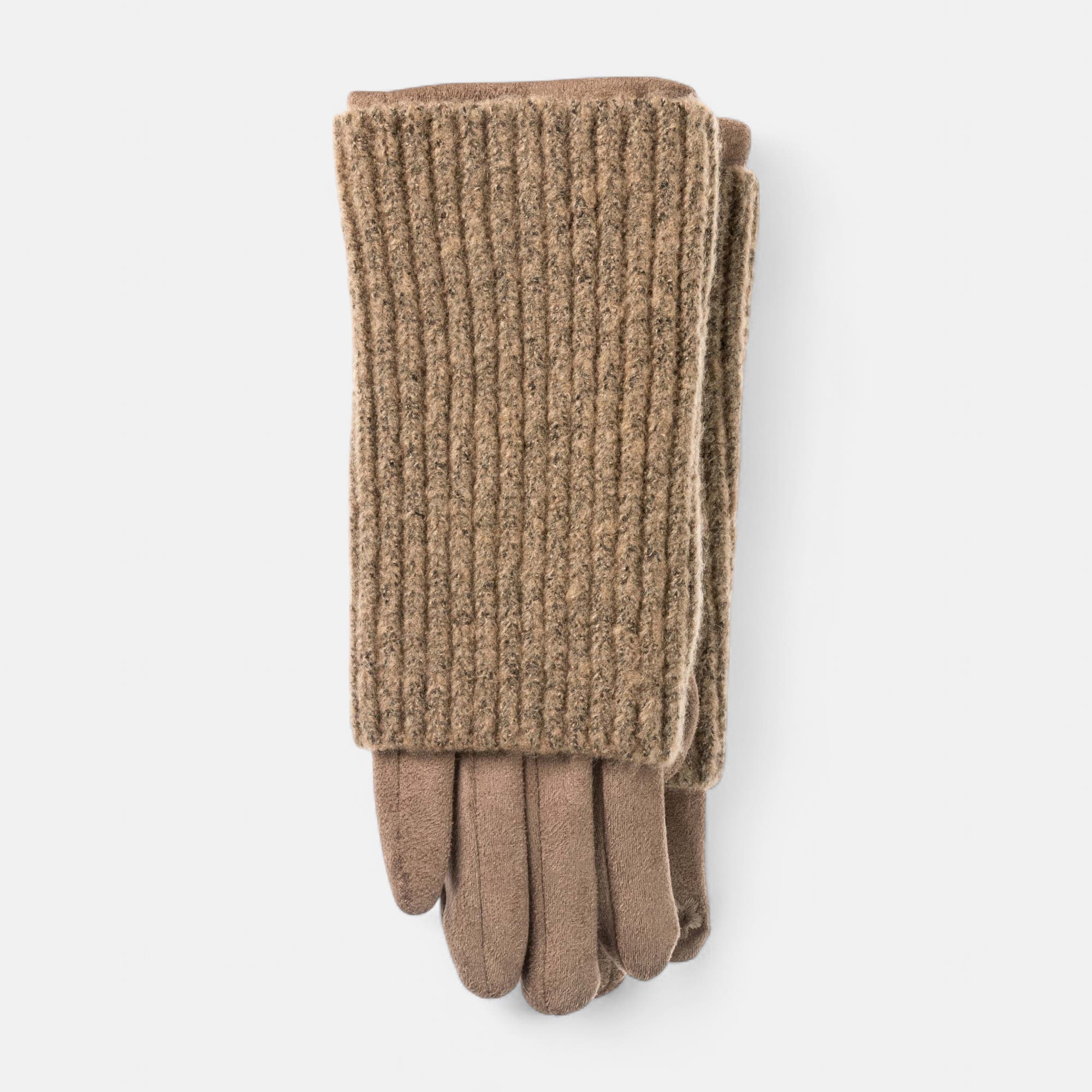 Gants beige