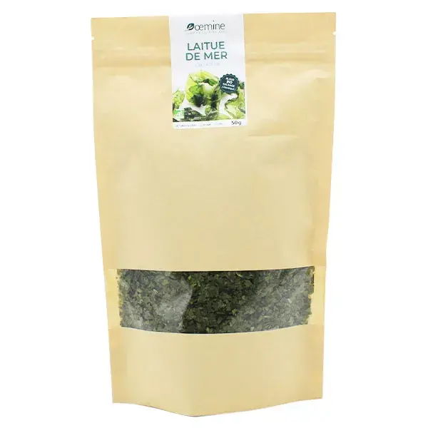 Algas marinhas orgânicas comestíveis Oemine 50g