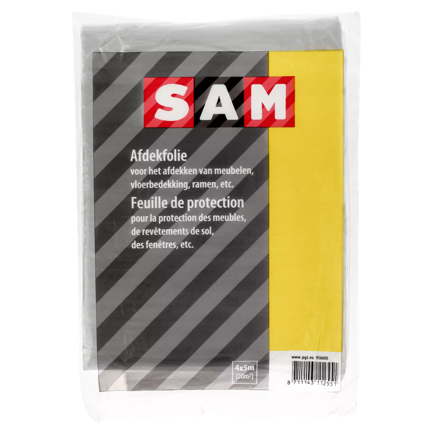 Sam Afdekfolie dun - 4mx5m