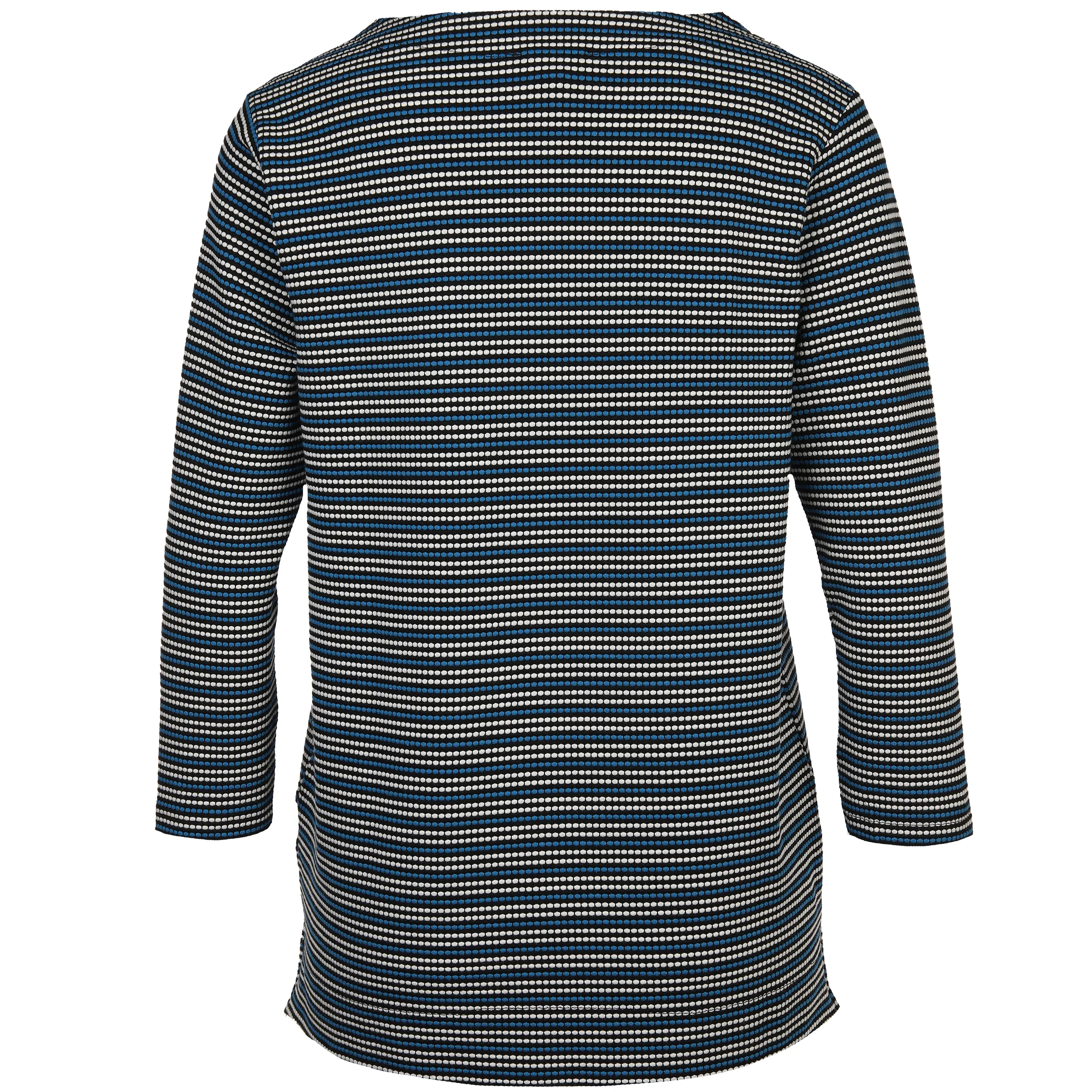 Damen Jacquard Shirt mit 3/4 Arm
