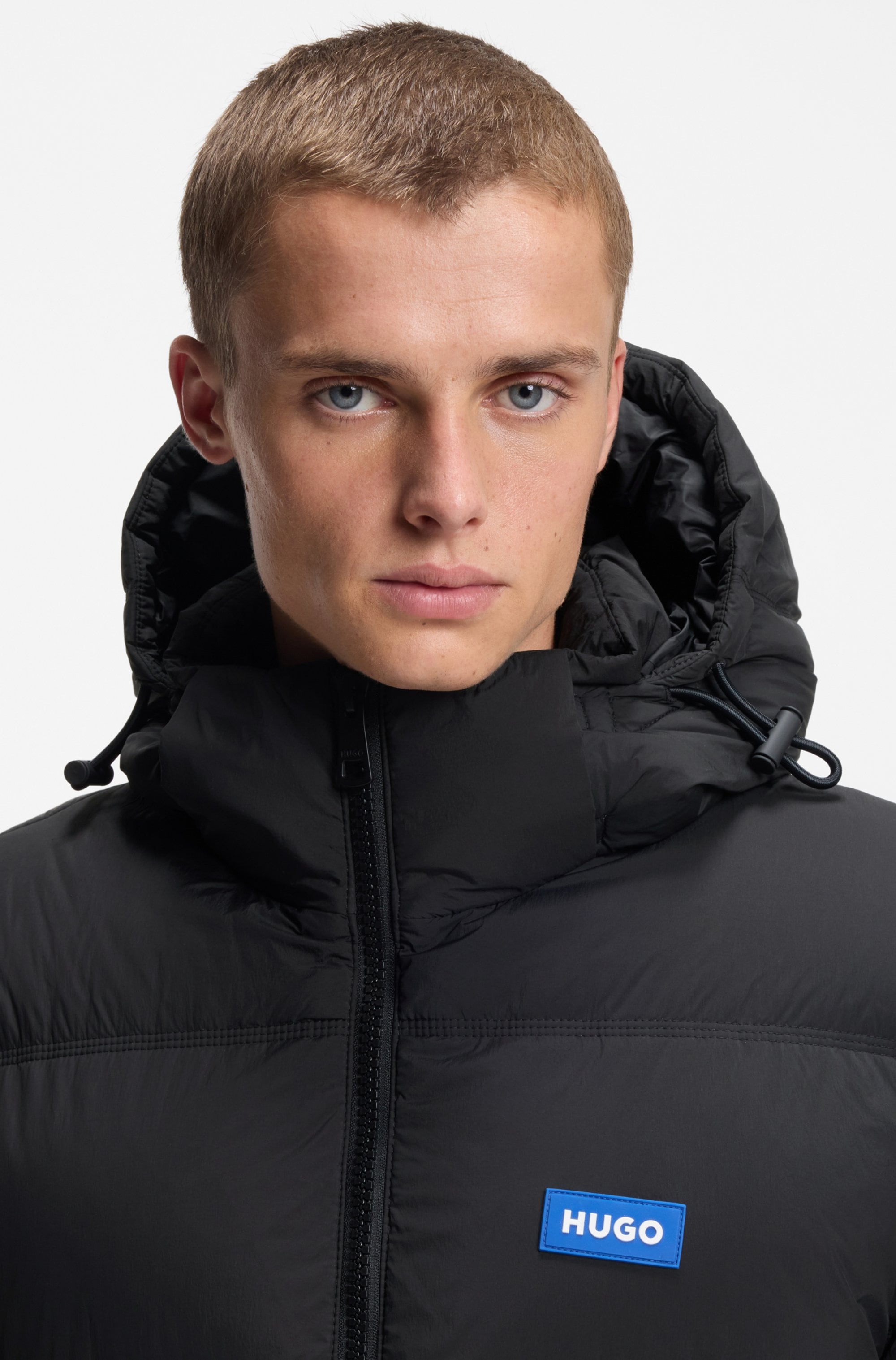 HUGO Blue Winterjacke »Bodi« mit Kapuze mit Kapuze, warm wattiert, Relaxed Fit
