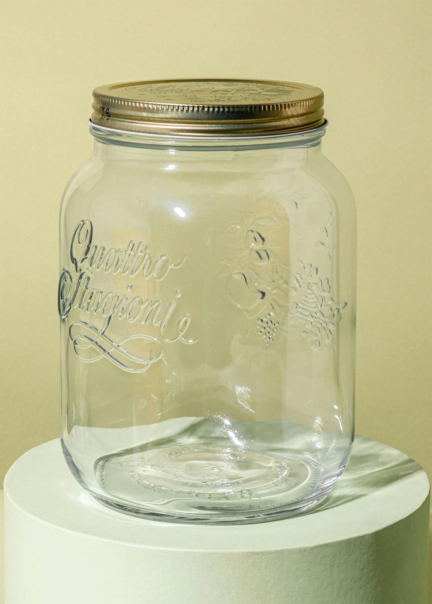 Bormioli QUATTRO STAGIONI Vorratsglas 5/8 oz (2000 ml)