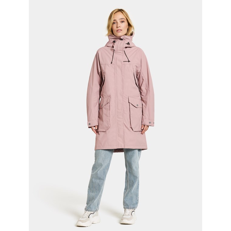 Didriksons Thelma Wns Parka 10 Oyster Lilac