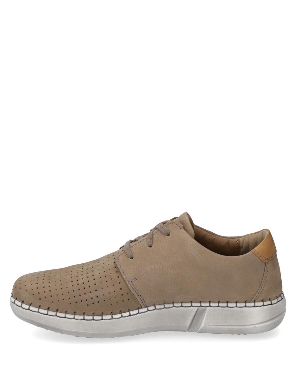 Halbschuh Louis 06, taupe-kombi