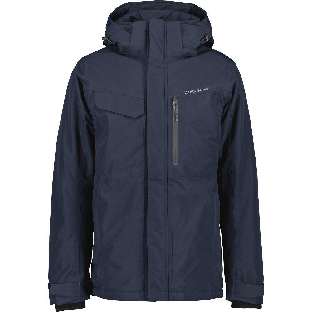 Didriksons Stefan Parka Herren dark night blue
