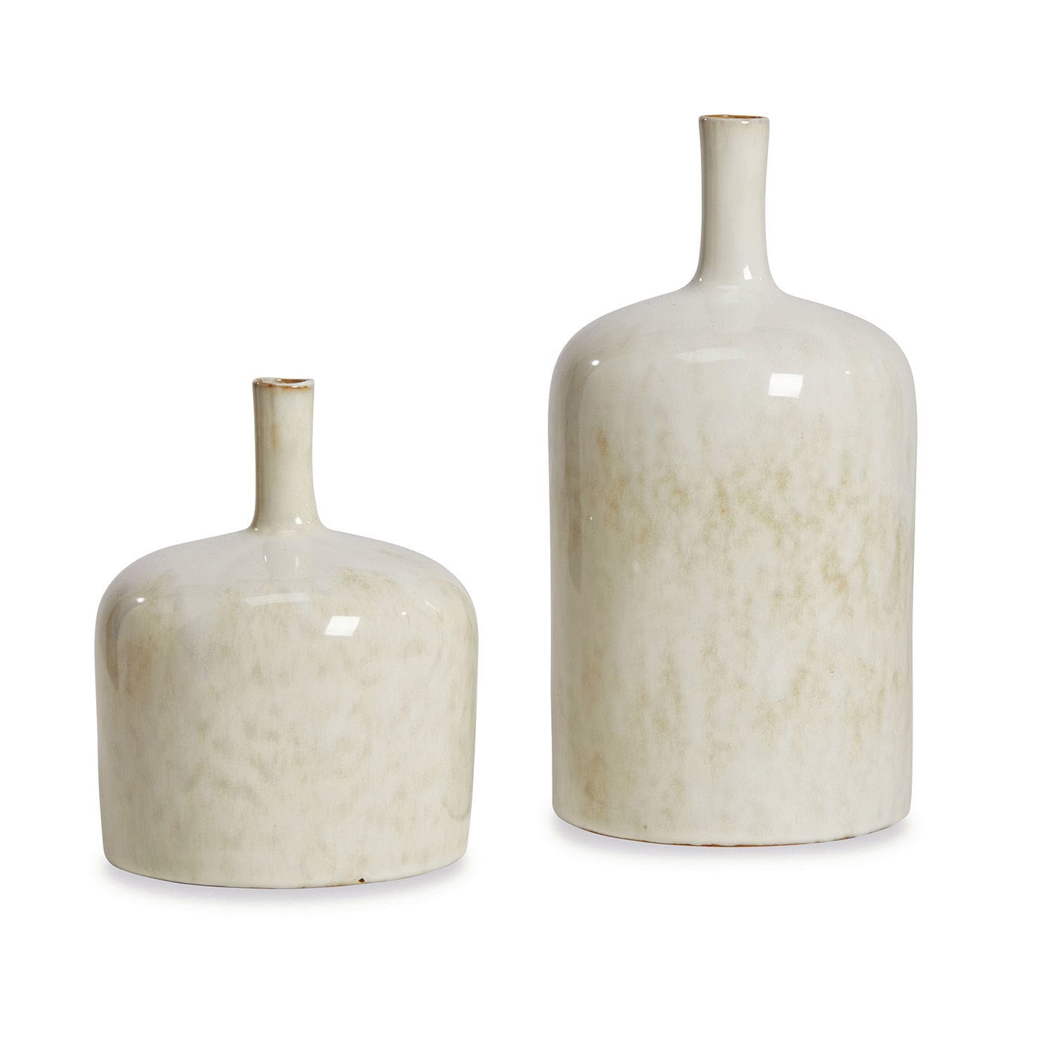 Vase 2er Set Kurys creme