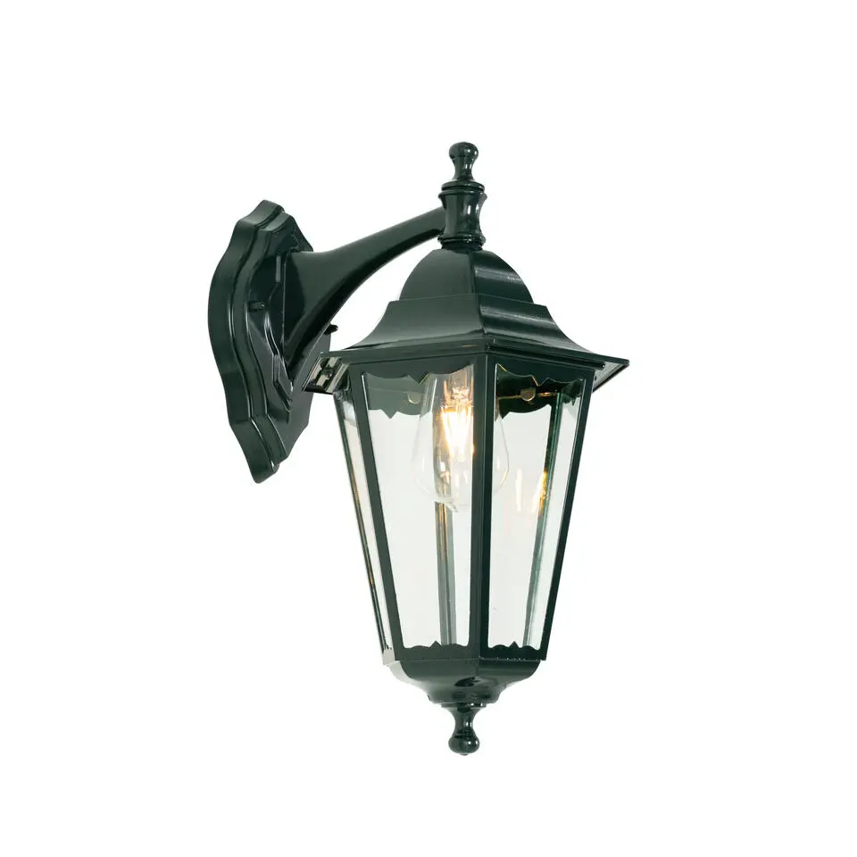 Qazqa wandlampen buiten new orleans groen e27